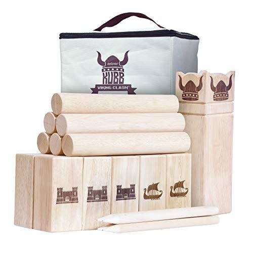 2) Kubb Viking Clash Toss Game Set