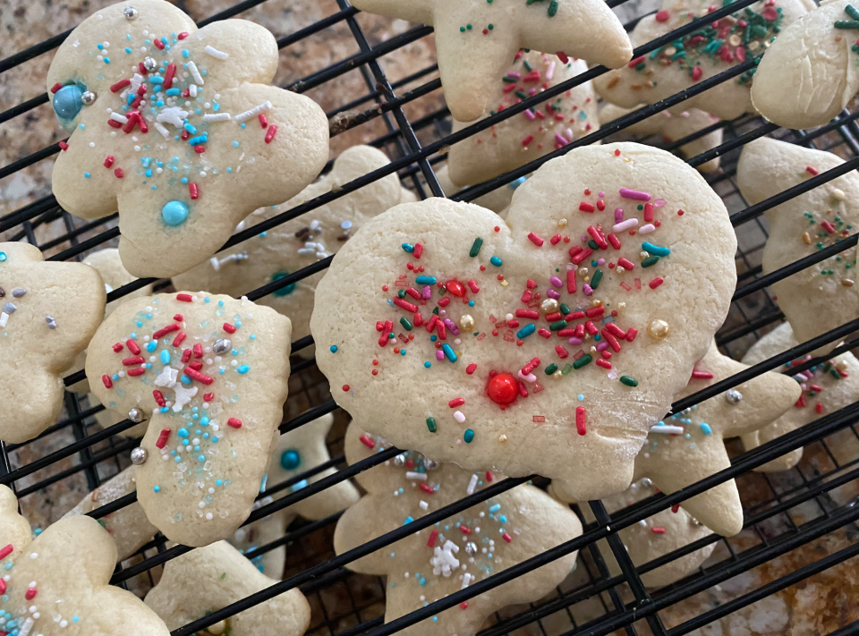 Lewellyn Kerstetter's sugar cookie recipe has been handed down through her family for a century. (Terri Peters/TODAY)