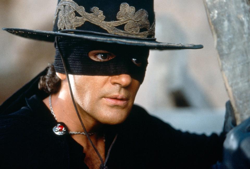 Antonio Banderas in The Mask of Zorro