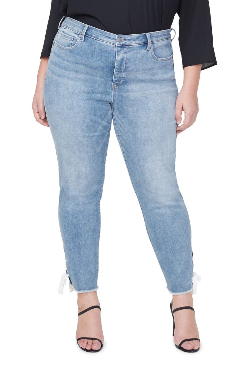 Slim Straight Ankle Jeans. Image via NYDJ.