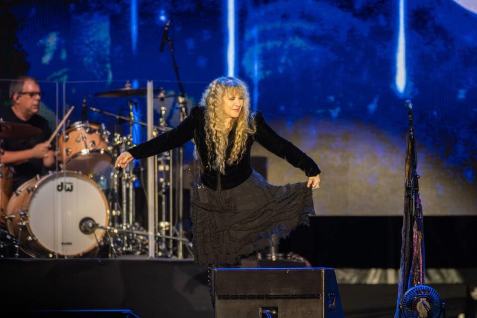 Stevie Nicks performs at Lovin’ Life Music Fest in Charlotte NC, May 4, 2024.