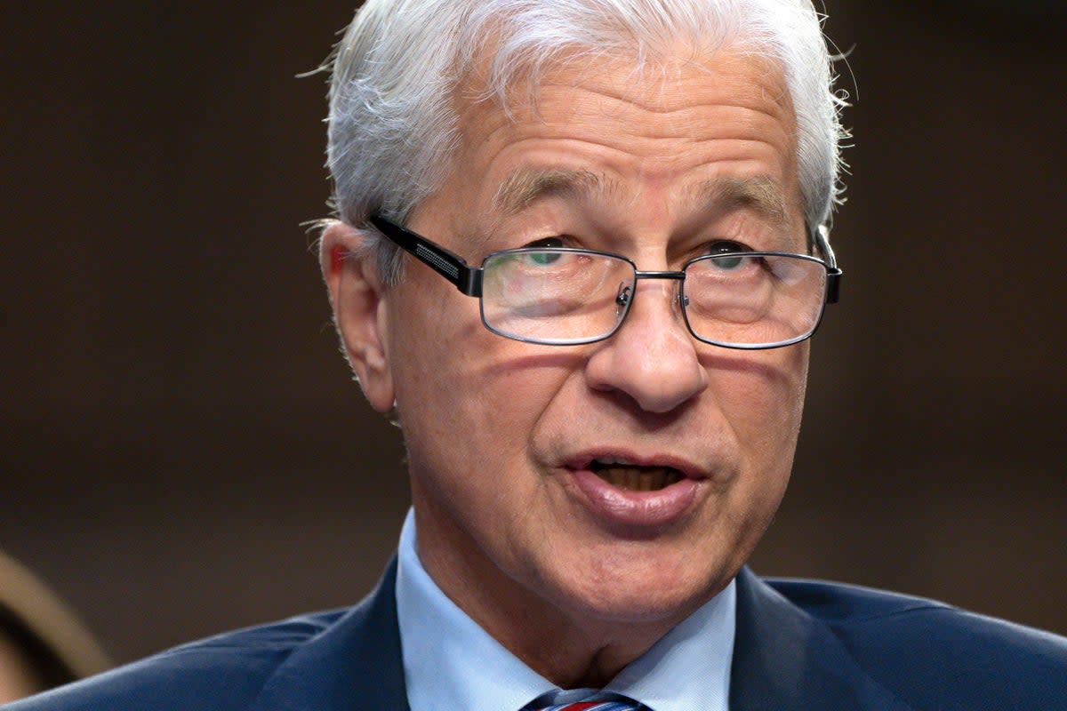 JPMorgan CEO Jamie Dimon said he had never heard of Epstein prior to his arrest in 2019 (Associated Press)
