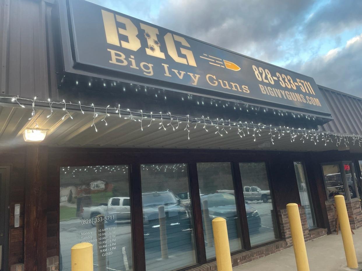 Big Ivy Guns Mars Hill has changed owners, and is now owned by Weaverville-based Blueridge Firearms Unlimited.