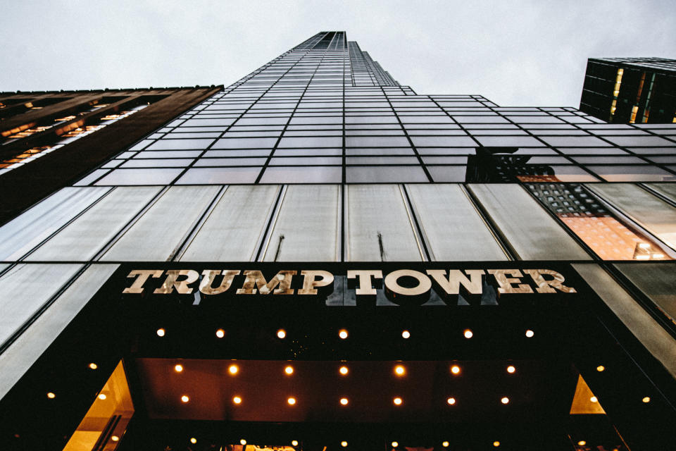 La Torre Trump en la Quinta Avenida de Nueva York, el 5 de diciembre de 2019. (Haruka Sakaguchi/The New York Times)