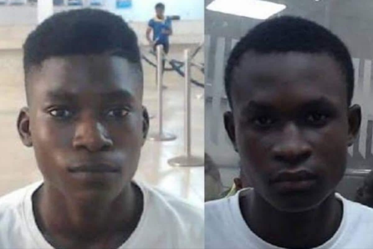 Samuel Ogoshi, 22, and Samson Ogoshi, 20, of Lagos, Nigeria, were extradited to the US this week and entered not guilty pleas on 17 August (Economic and Financial Crimes Commission )