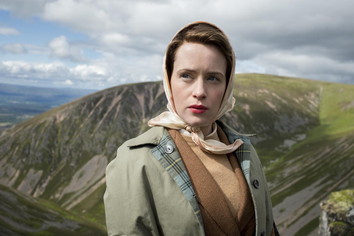 Claire Foy en la primera temporada de 'The Crown' aunque, otra actriz pudo ocupar su lugar (Alex Bailey/Netflix)