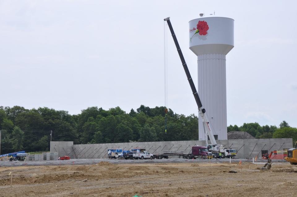 Meijer has started work on a 160,000-square-foot store in Alliance, as seen here on July 12, 2023. The retailer will
anchor a new retail plaza where the old Carnation City Mall stood. The mall closed in 2022 and was demolished.