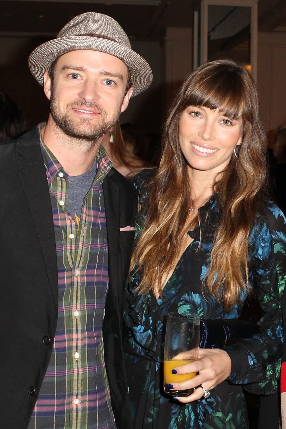 Justin Timberlake and Jessica Biel 2012