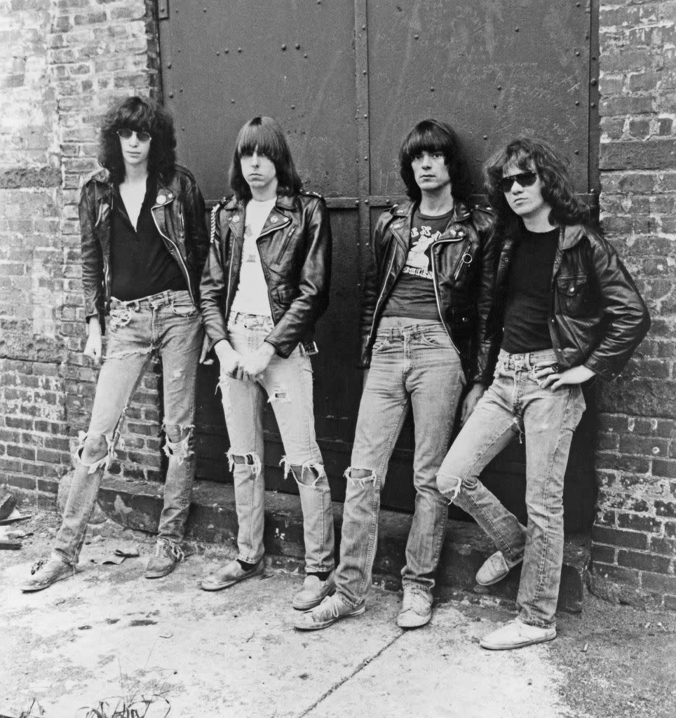 the ramones 'rocket to russia' portrait session