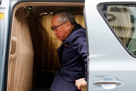 Former Hong Kong Chief Executive Donald Tsang arrives at the High Court for his appeals court judgment on a misconduct charge in Hong Kong, China, July 20, 2018. REUTERS/Bobby Yip