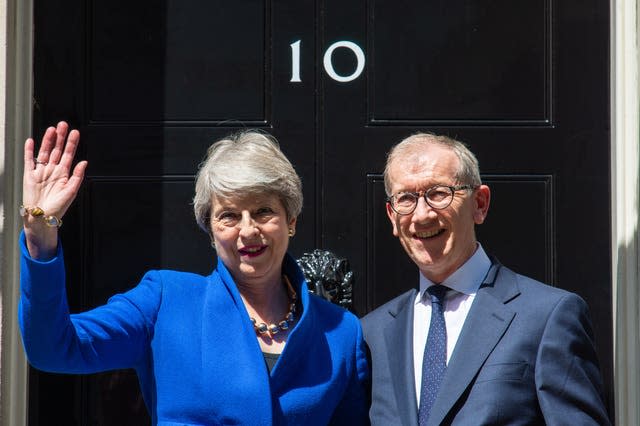 Theresa and Philip May