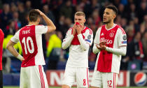 Ajax players are left disbelieving after Lucas Moura breaks their hearts