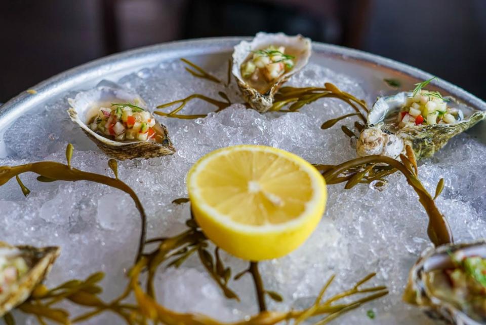 Barnegat Oysters found at Drifthouse by David Burke.