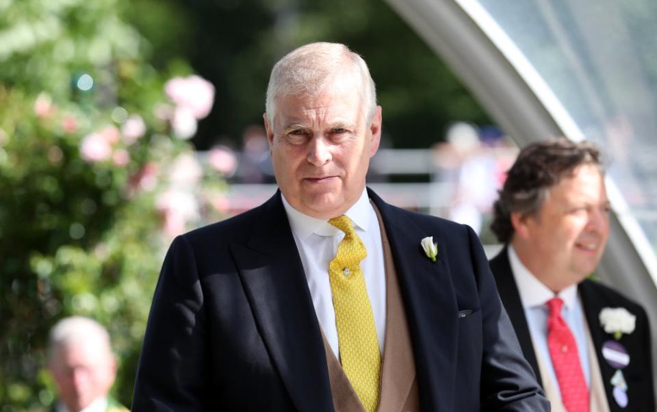 The Duke of York during day four of Royal Ascot (PA) (PA Archive)