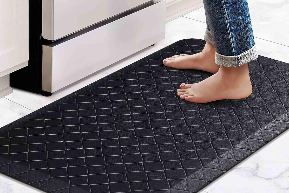 Shoppers Say This Bestselling Kitchen Mat Is as Soft as a 'Squishy Cloud,'  and It's Only $14 Right Now