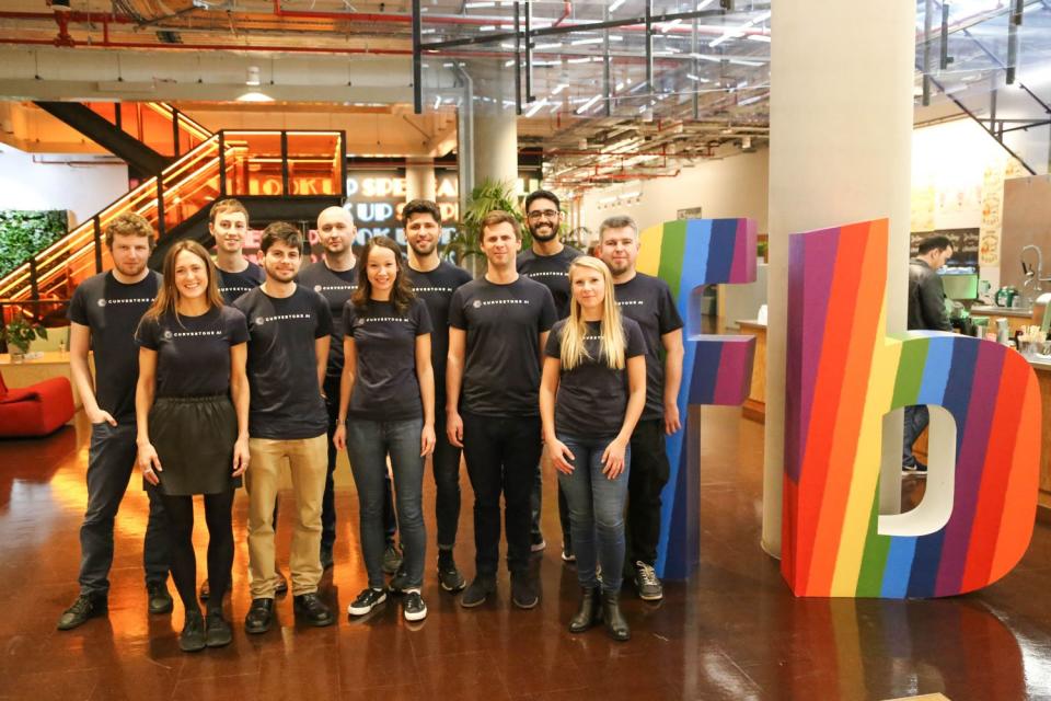 The Curvestone team at one of Facebook's London offices (Curvestone )