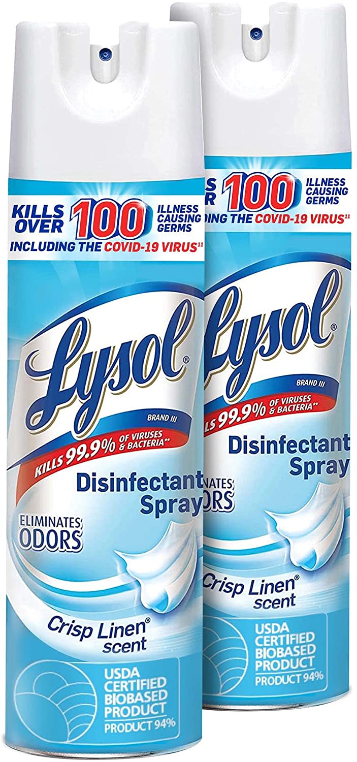 lysol disinfectant spray