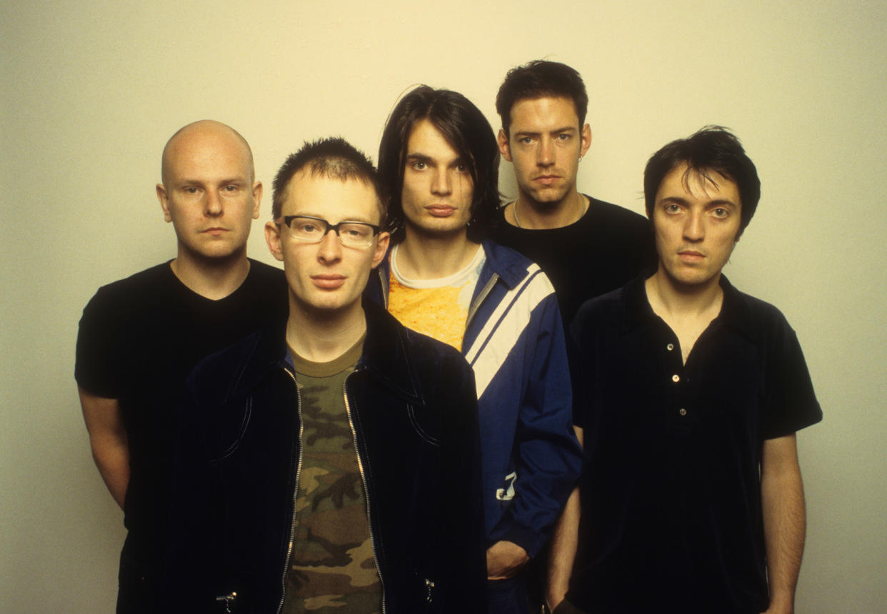 Rock Band Radiohead - Credit: Jim Steinfeldt/Michael Ochs Archives/Getty Images