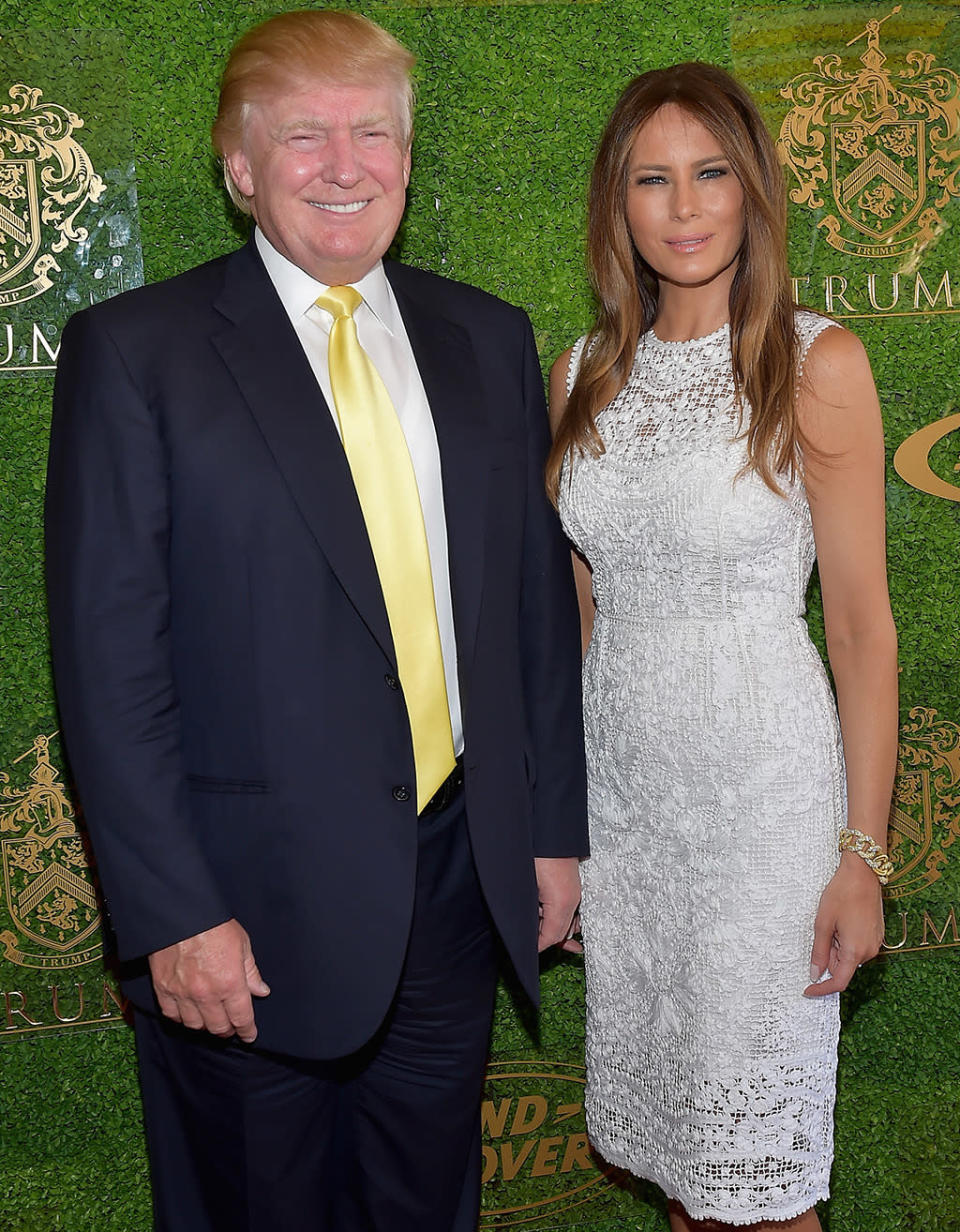 Donald and Melania Trump: 23 years