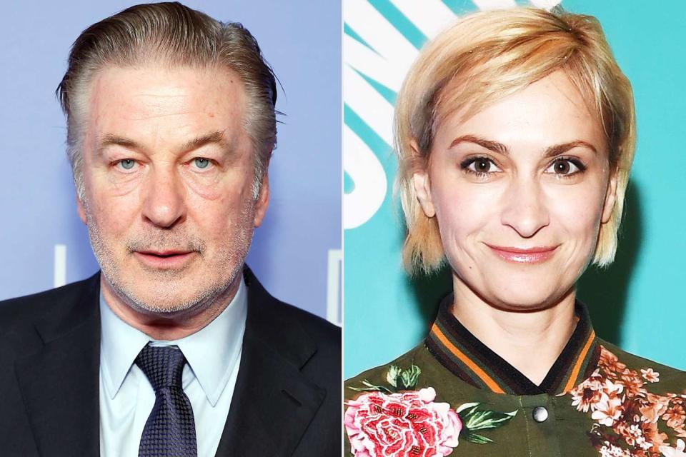 <p>John Lamparski/Getty; Sonia Recchia/Getty</p> Alec Baldwin and Halyna Hutchins