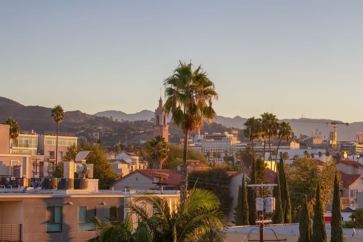 Sunrise over West Hollywood (Getty Images/iStockphoto)