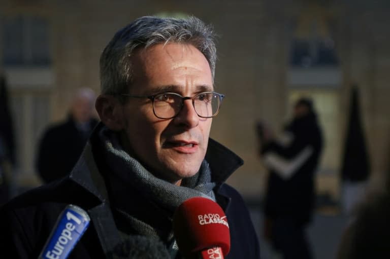 Stéphane Troussel en février 2019 à Paris - Ludovic MARIN © 2019 AFP
