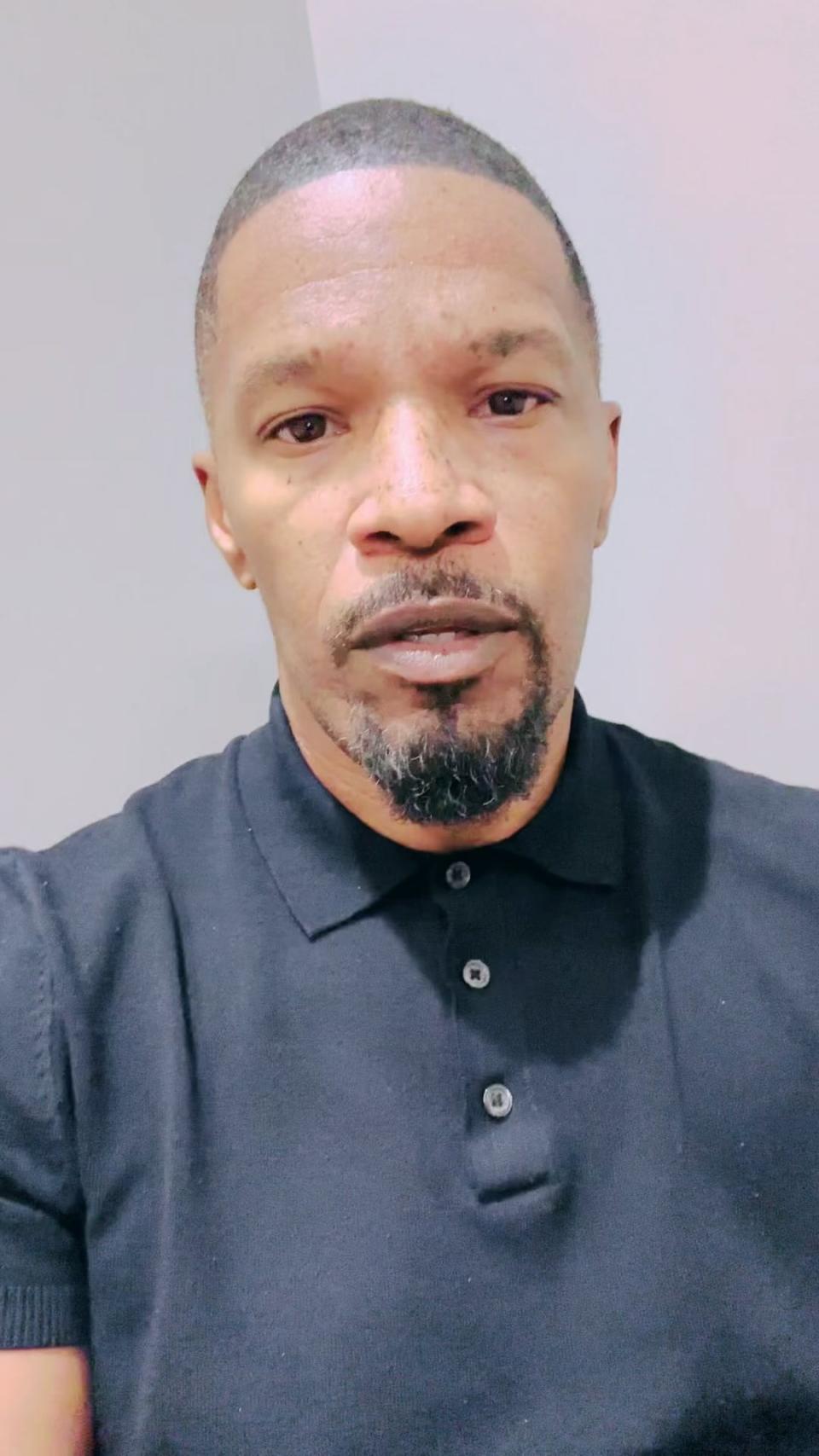 Jamie Foxx Instagram video