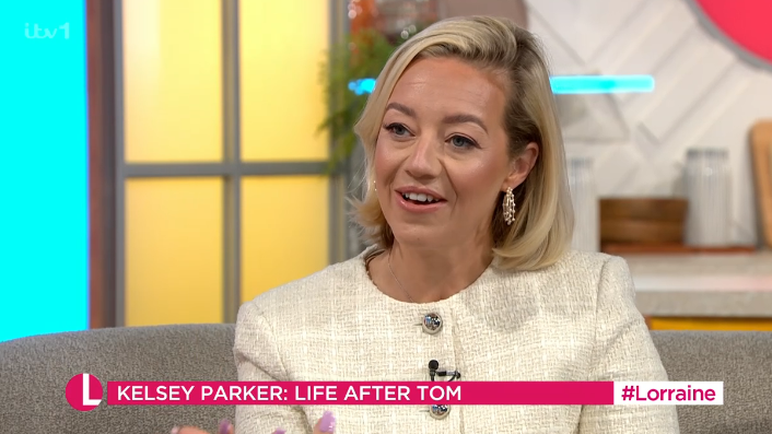 Kelsey Parker has two children with her late husband. (ITV screengrab)