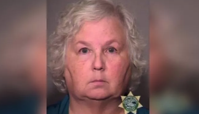 Romance novelist Nancy Crampton-Brophy is facing a charge of murder with a firearm. (Photo: Multnomah County Sheriff’s Office)