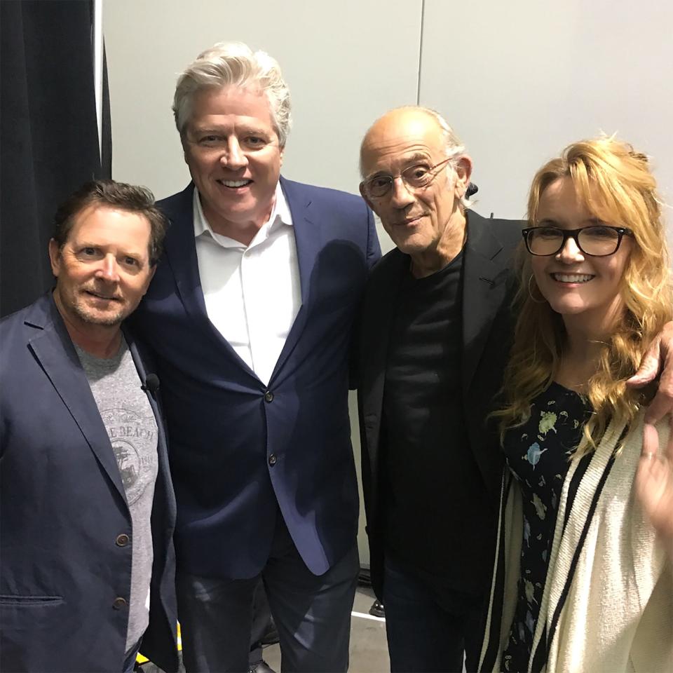 THE CAST OF BACK TO THE FUTURE