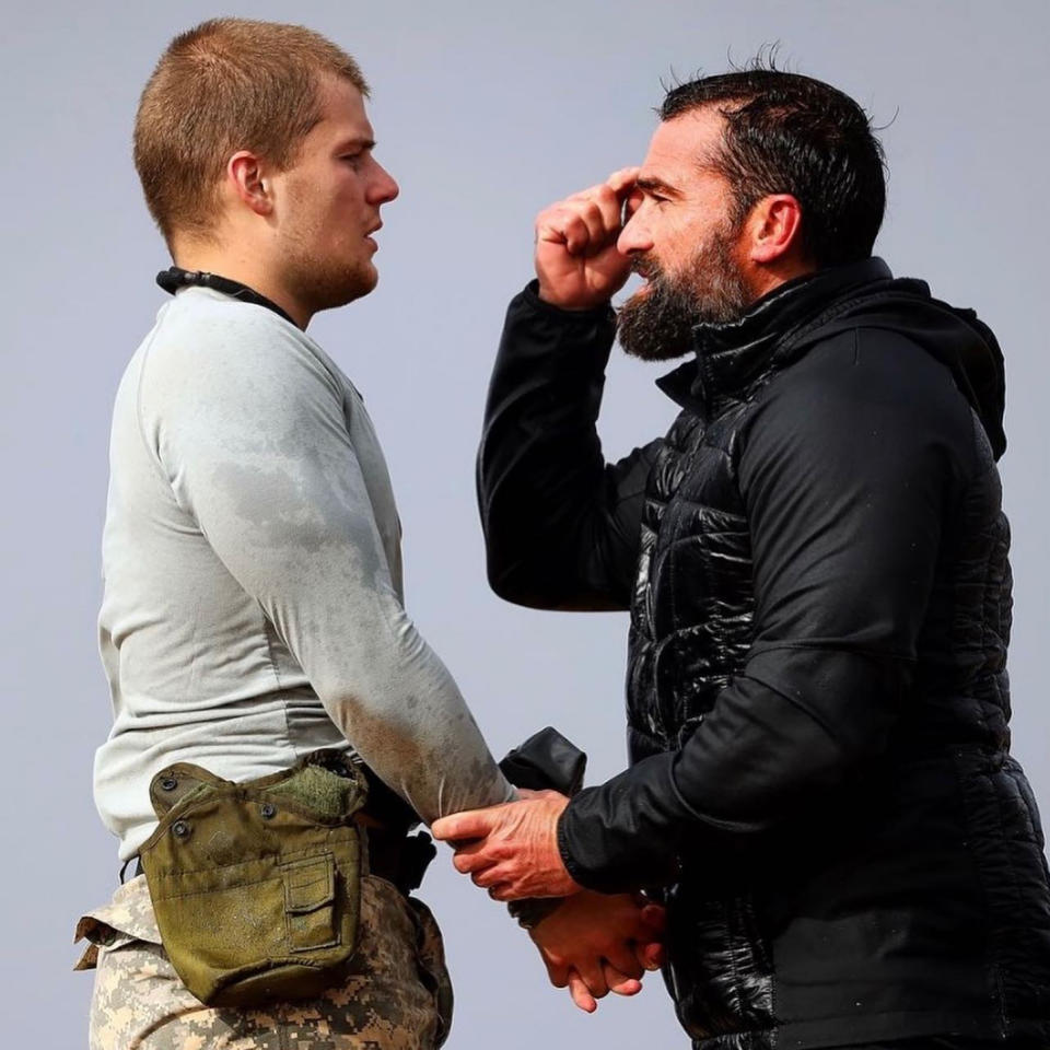 Jackson Warne with Ant Middleton on SAS Australia 