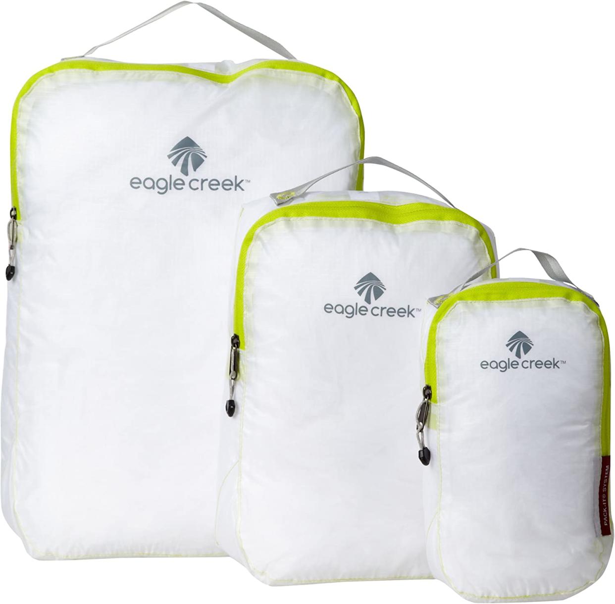 Pro tip: You can fit more in these genius packing cubes if you roll garments rather than fold them. (Photo: Amazon)