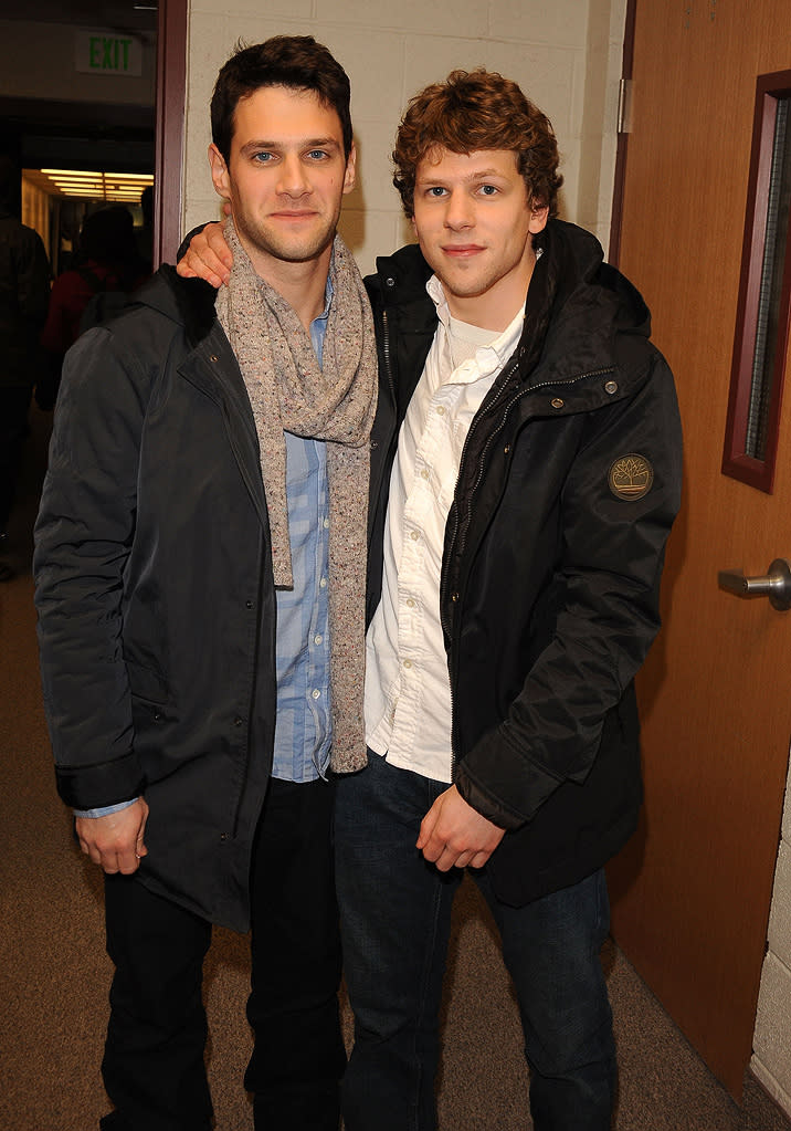 2010 Sundance Film Festival Justin Bartha Jesse Eisenberg