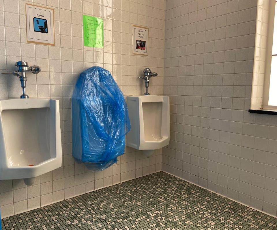 Bathrooms inside Hathaway Elementary School in Portsmouth will receive an upgrade.