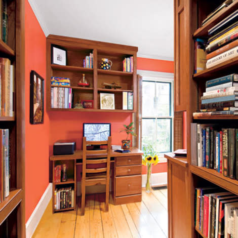 Home Office Full of Smart Storage