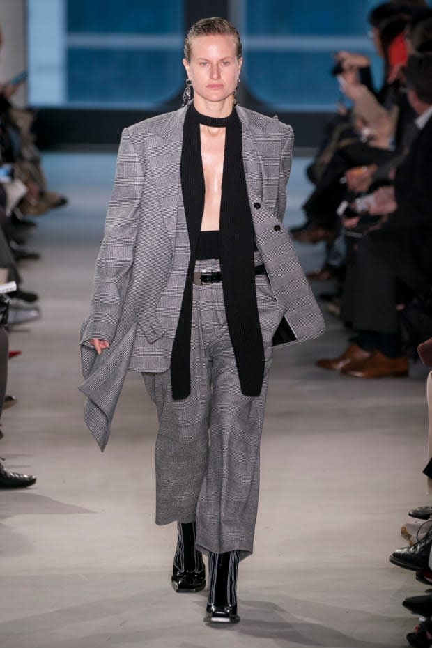 <p>A look from the Proenza Schouler Fall 2019 collection. Photo: Imaxtree</p>