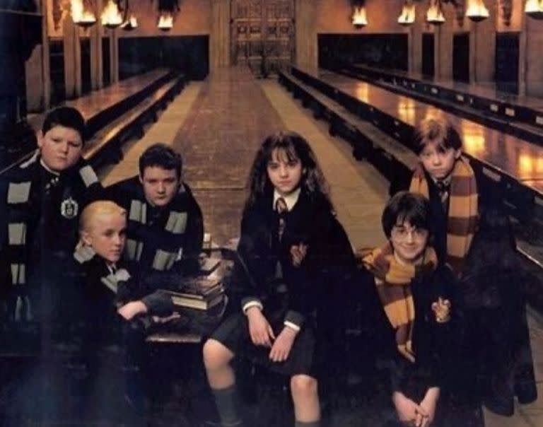 Parte del elenco de Harry Potter