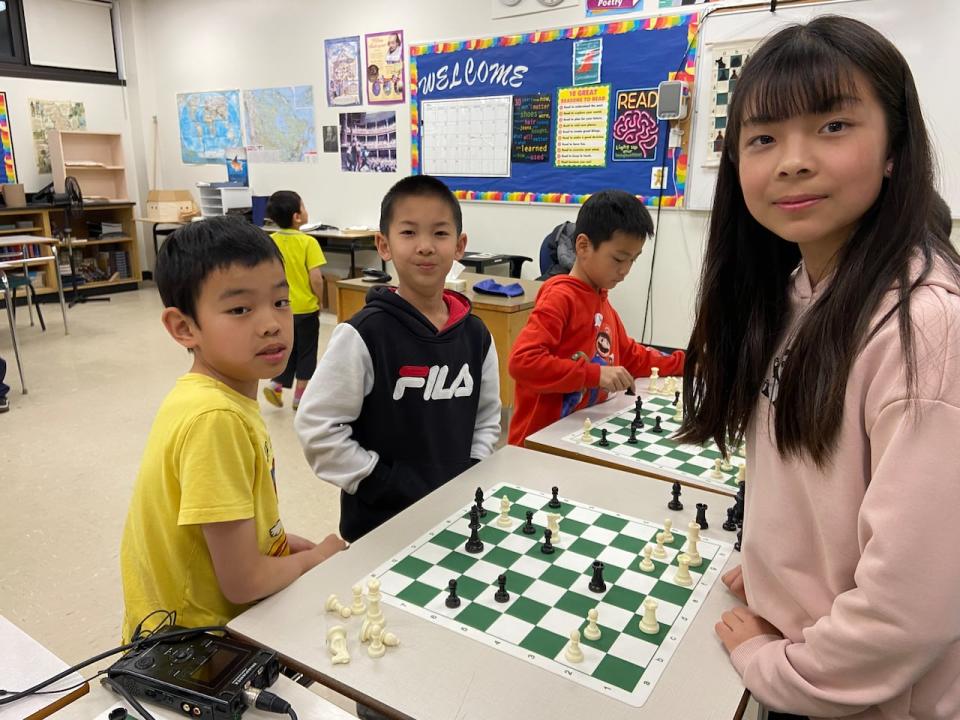 Johnathan Han credits YouTube chess players with the growing popularity of the sport, which he teaches at a weekly session at Ottawa's Earl of March High School.