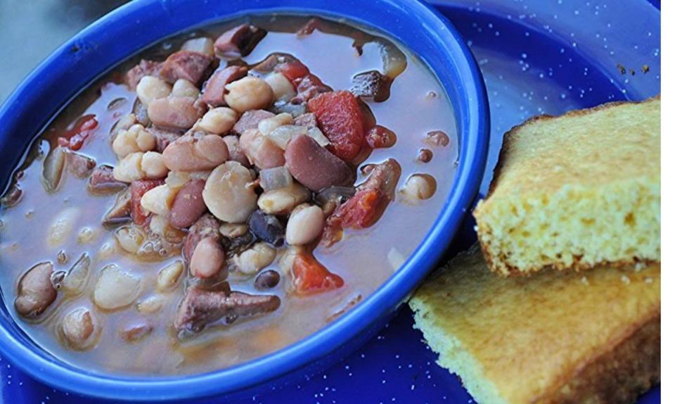 <p>Krista Marshall</p><p>More beans, please! All the flavors, tons of protein! </p><p><strong>Get the Recipe: <a href="/908047/kristamarshall/welcome-fall-with-15-bean-soup-you-can-make-in-a-slow-cooker/" data-ylk="slk:Crock Pot 15 Bean Soup;elm:context_link;itc:0;sec:content-canvas" class="link ">Crock Pot 15 Bean Soup</a></strong></p>