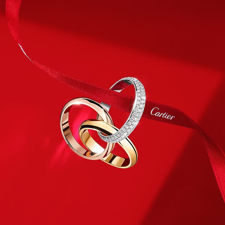 Cartier「Trinity」三環戒 Source: Cartier