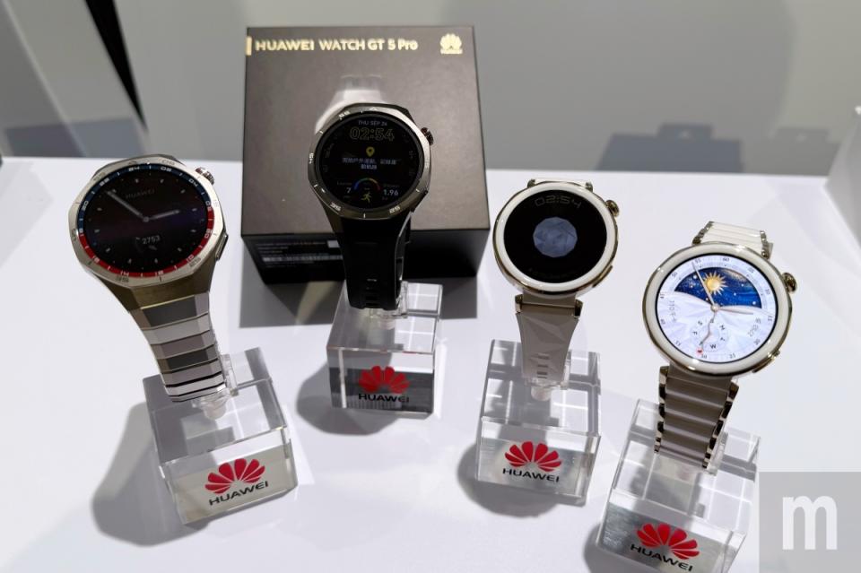 華為在台推出HUAWEI WATCH GT 5 Pro、GT 5，以及HUAWEI WATCH Ultimate三款智慧手錶