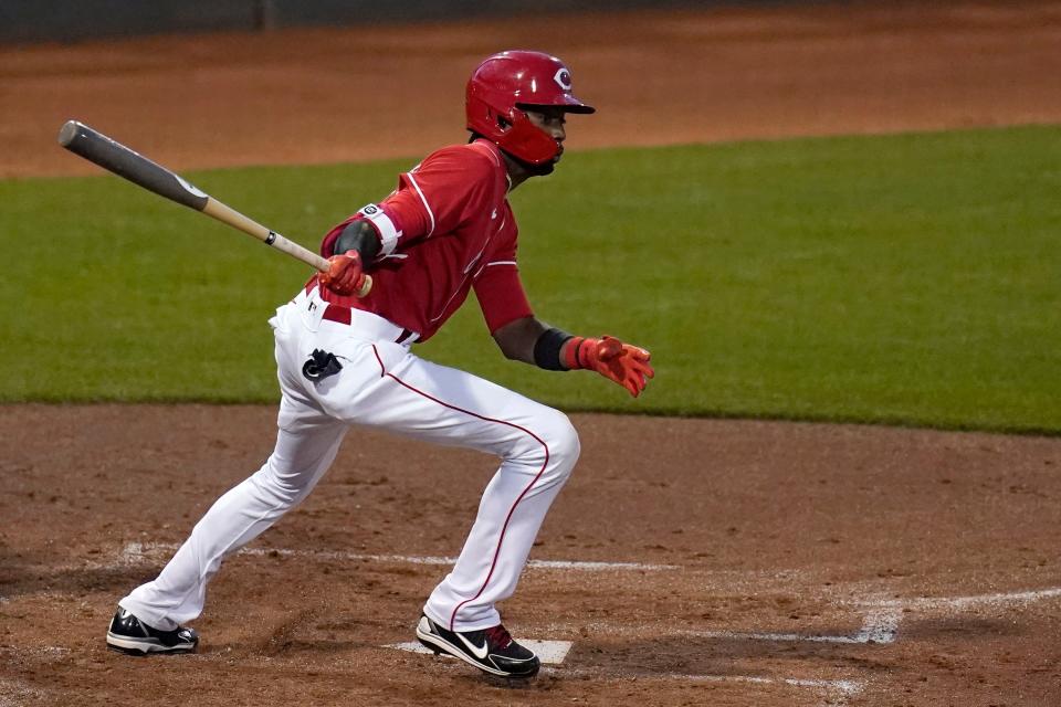 Nationals infielder Dee Strange-Gordon is with the Red Wings on a rehab stint.