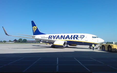 Like any other Ryanair plane on the outside - Credit: Ryanair