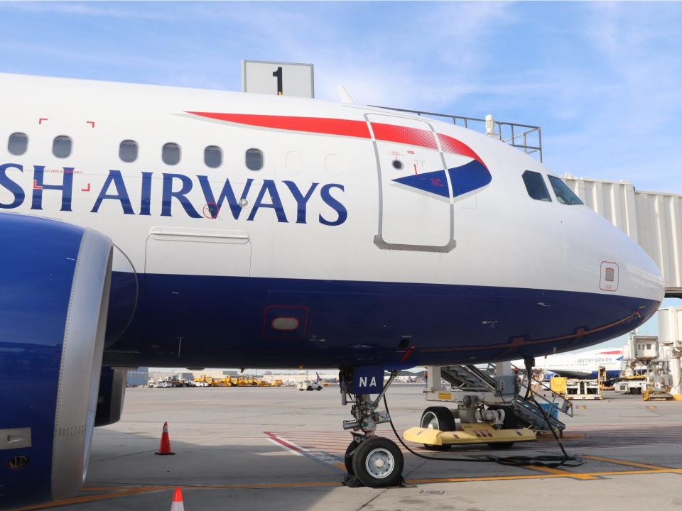 British Airways Airbus A318 JFK Tour