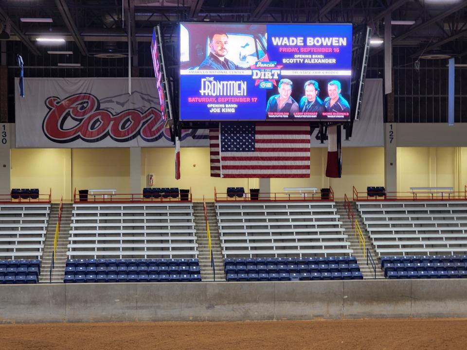 The Tri-State Fair announced its new "Dancin' in the Dirt" concert series Friday at the Amarillo National Center.