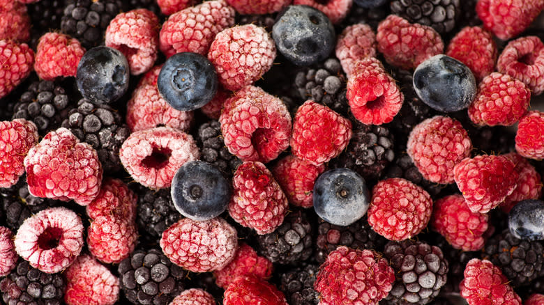 frozen berry assortment