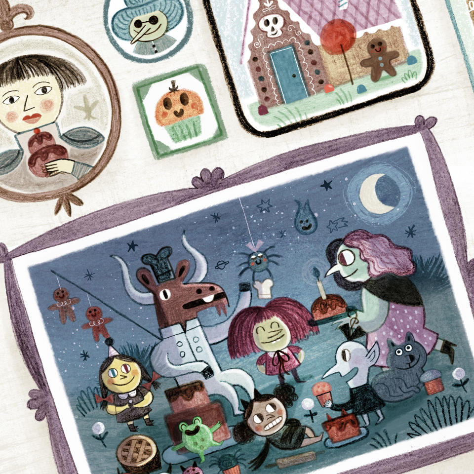 image of Flavia Z Drago's picture book featuring monsters