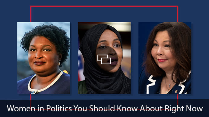 Stacey Abrams, Ilhan Omar, Tammy Duckworth: Women in Politics You Should Know About Right Now