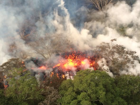 Residents on Hawaii's Big Island are facing a new danger this week now that lava has entered the ocean: laze - a mix of hydrochloric acid, steam and fine glass particles.