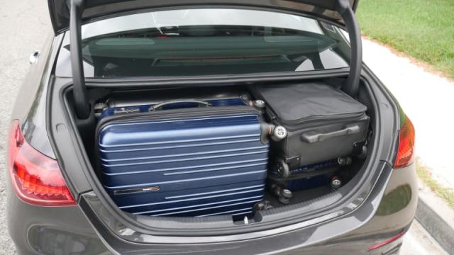 Mercedes-Benz C-Class Luggage Test: How big is the trunk?